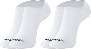 MASH Kit 2 Pares Meia Invisível Microfibra de Poliamida Masculina, 2 Branco, 39-44