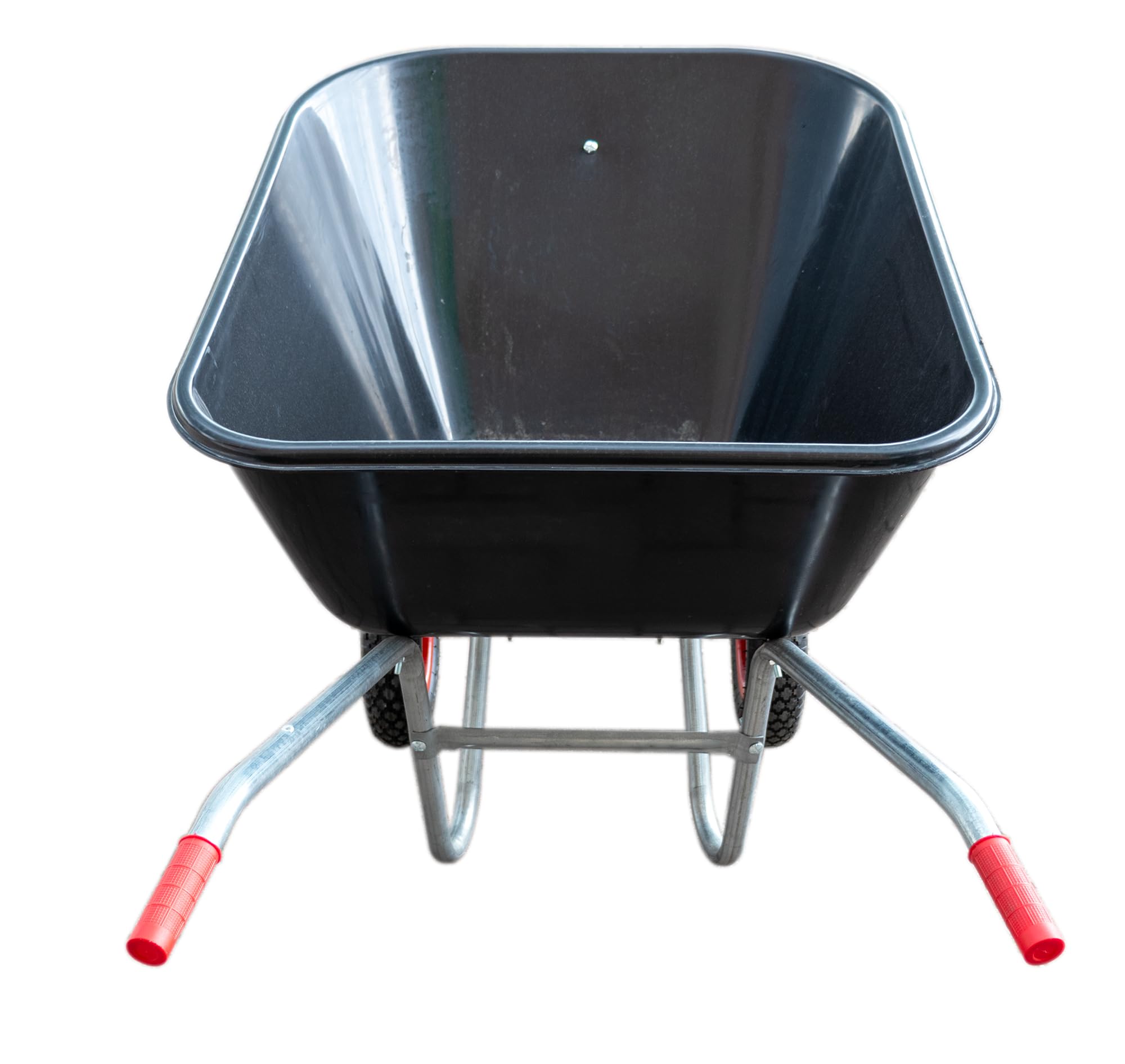 AMA Schubkarre 160 kg 240 l 2 Lufträder rutschfest