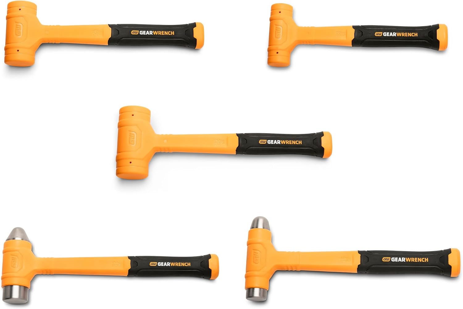 GEARWRENCH 5 Piece Dead Blow Hammer Set | GWH5PCDB