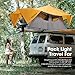 San Hima Alpine Aluminium Rooftop Tent - 3 Person, 4 Season, Soft Shell, 360 Skyview Windows, 82 x 54 Inch Floor, 81.4 LBS, Car SUV Truck Camping