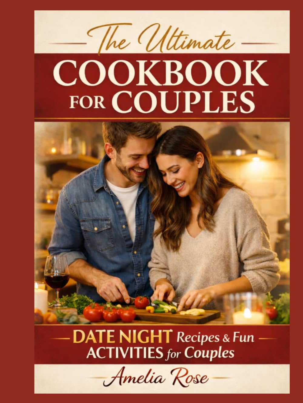 THE ULTIMATE COOKBOOK FOR COUPLES: Date Night Recipes and Fun Activities for Couples - Easy, Romantic Meals to Cook Together, Strengthen Your Bond, and Create Unforgettable Nights In