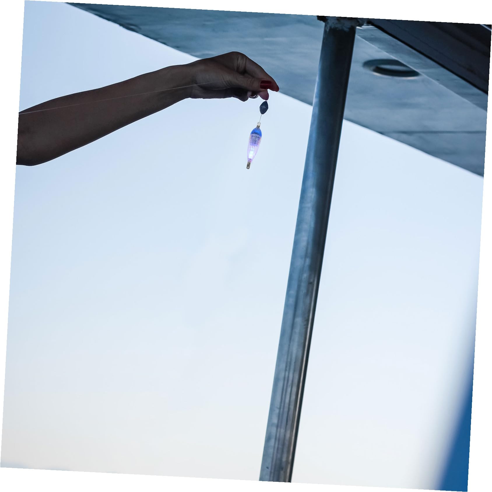 Yardwe 3 Pz Lampada di Pesce Esca da Pesca Luce Accessori per La Pesca Pesca Ha Condotto La Luce Esche Esca da Pesca Lampada Lampeggiante Esche da Pesca PC Resina di Policarbonio