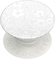 Vista 17 de PopSockets: agarre para teléfono con soporte expansible, color blanco