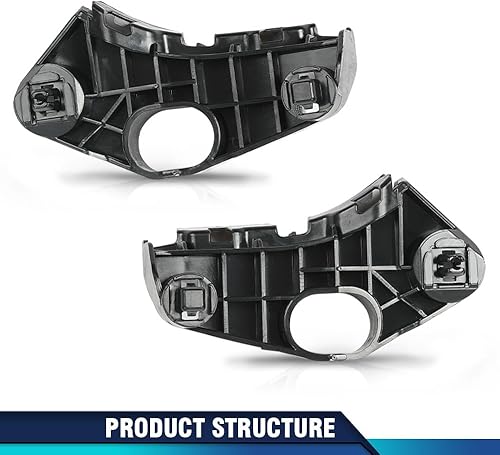 Miniatura 58 de PIT66 Soporte de parachoques delantero compatible con Hyundai Sonata 2011-2015 2 piezas soporte de parachoques delantero izquierdo y derecho