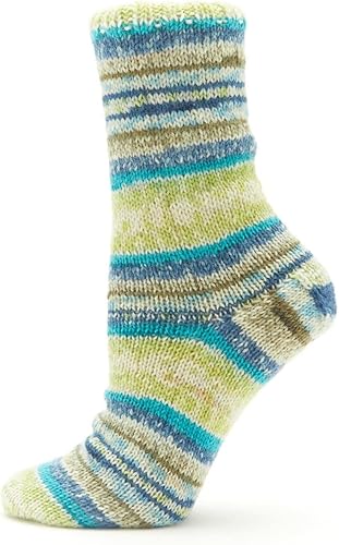 Miniatura 2 de Premier Yarns Lana Select - Hilo Jacquard Socks de peso superfino, lavable a máquina, hecho de lana y poliamida, Trailblazer, 1.75 onzas, 218 yardas