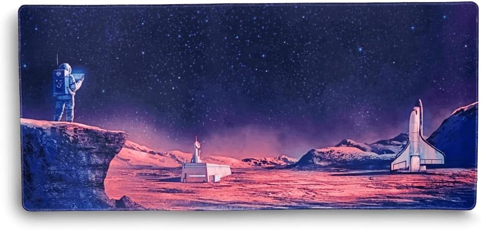Celestial XL Desk Mat, Mouse Pad, Desk Pad (900mm x 400mm x 4mm Thick)