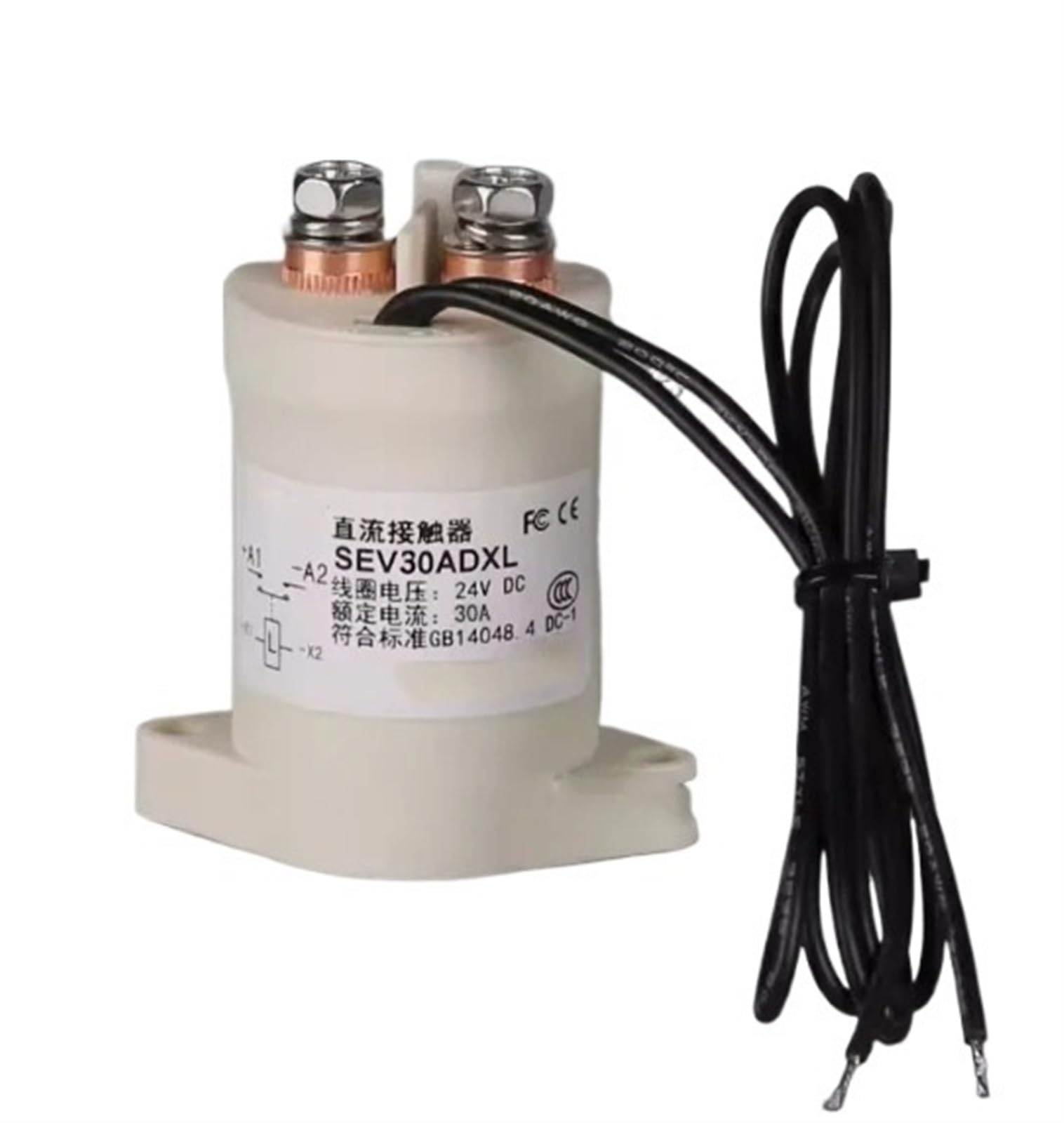 Contacteur CC SEV 300A NC haute tension sous vide résistant pour borne de recharge
