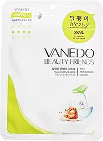 Máscara Hidratante Facial Coreana Beauty Friends - Mucina