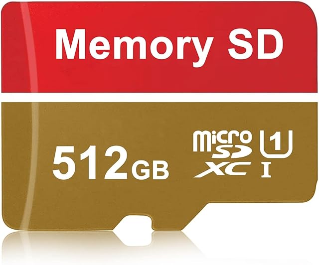 LIFUNMY Micro SD Card Memory Card SD Card Waterproof Micro SD TF Card (512gb)