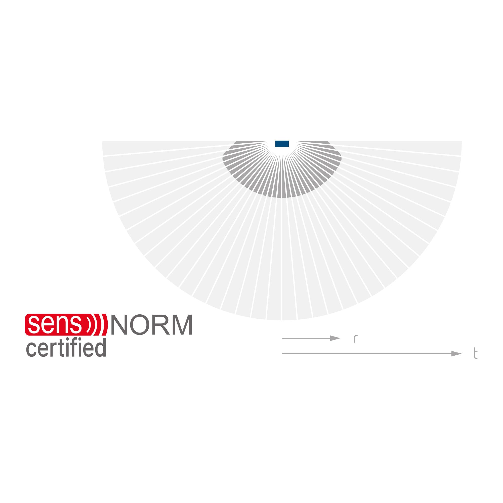 Theben 1010106 TECTA D180i AN Bewegungsmelder PIR App 180° 14 m Wand außen | Bluetooth, Gruppen koppelbar, Unterkriechschutz, Exit-on, D-MODE, 5 s-30 min, 600 W LED, IP 55, fernbedienbar, anthrazit