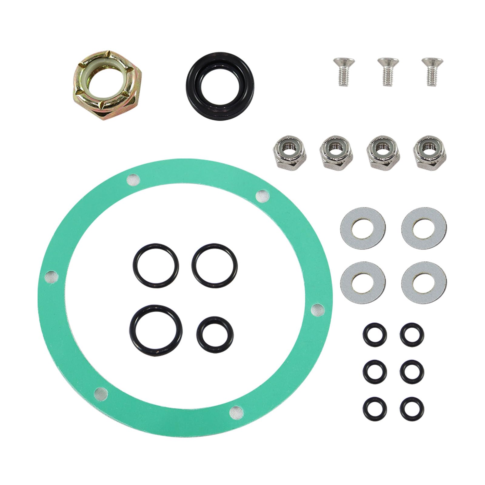 TELFAIR Hydraulic Helm Seal Rebuild Kit For Seastar BayStar HS5176 HH-5271 5272 5741 5742