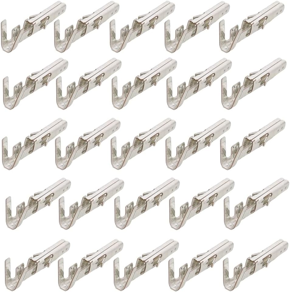 5556 Female Mini-Fit Crimp Terminal Contact 18 to 24 AWG Wire - Pack Of 25
