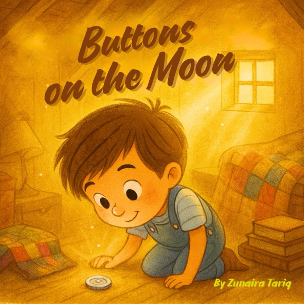 Buttons On The Moon: A Magical Bedtime Story About Dreams, Imagination, and Lost Socks