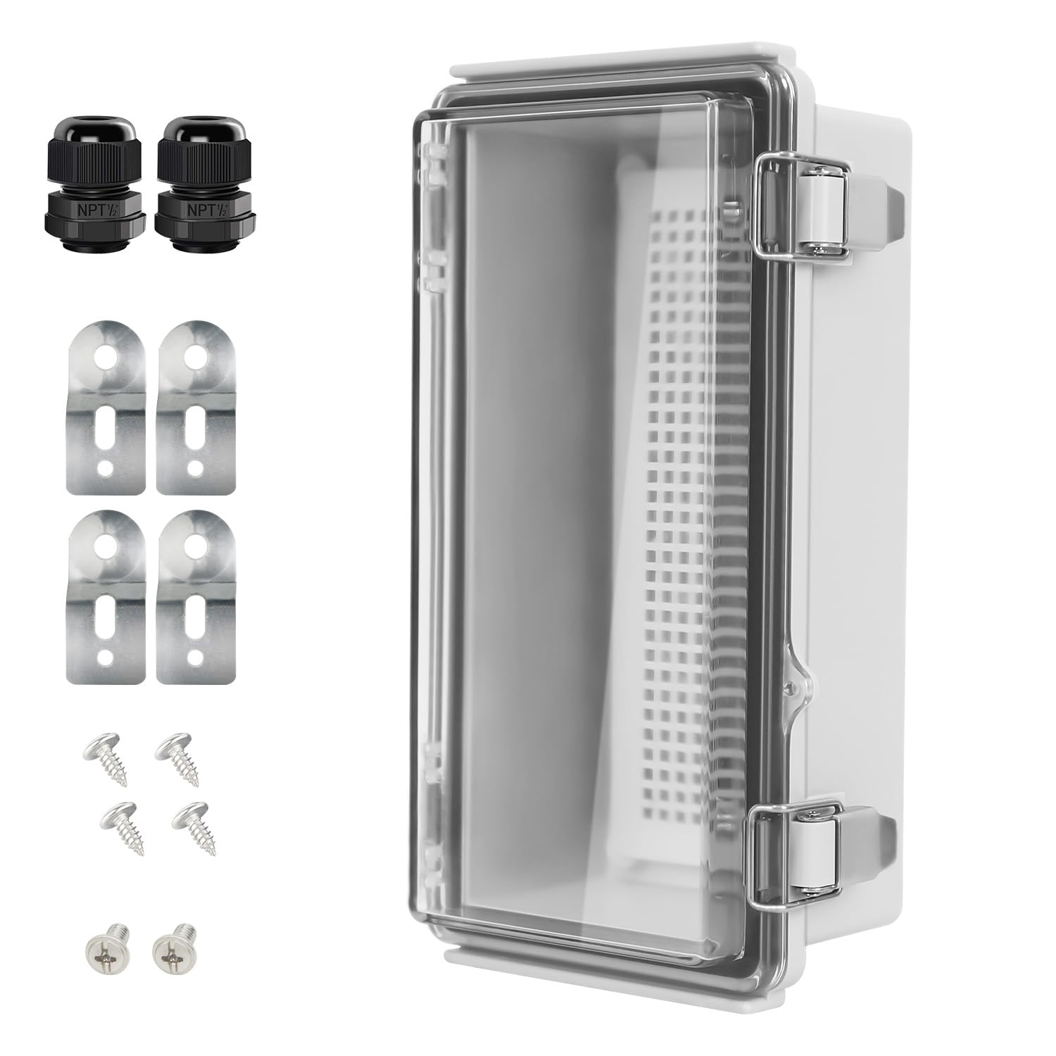 LeMotech Boîtier De Jonction En Plastique ABS Avec Couvercle à