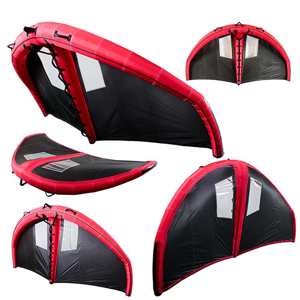 Ala Inflable De Mano Para Wingfoil Y Snowboard – Cometa Portátil Con Bomba Y Mochila