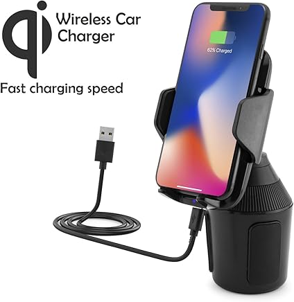 MidGard Universal Soporte De Coche Para Coche Inal?mbrico con Funci?n de carga qi para Apple iPhone X, 8, 8?Plus/Samsung Galaxy Note 8, S8, S8?+, S7, S7?Edge/LG G6, G4/Microsoft/Motorola etc. MidGard Universal Soporte De Coche Para Coche Inal?mbrico con Funci?n de carga qi para Apple iPhone X, 8, 8?Plus/Samsung Galaxy Note 8, S8, S8?+, S7, S7?Edge/LG G6, G4/Microsoft/Motorola etc.