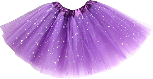 LKQBBSZ Falda tutú de ballet para niñas, para cumpleaños, princesa, fiesta, fiesta, vestido de estrella
