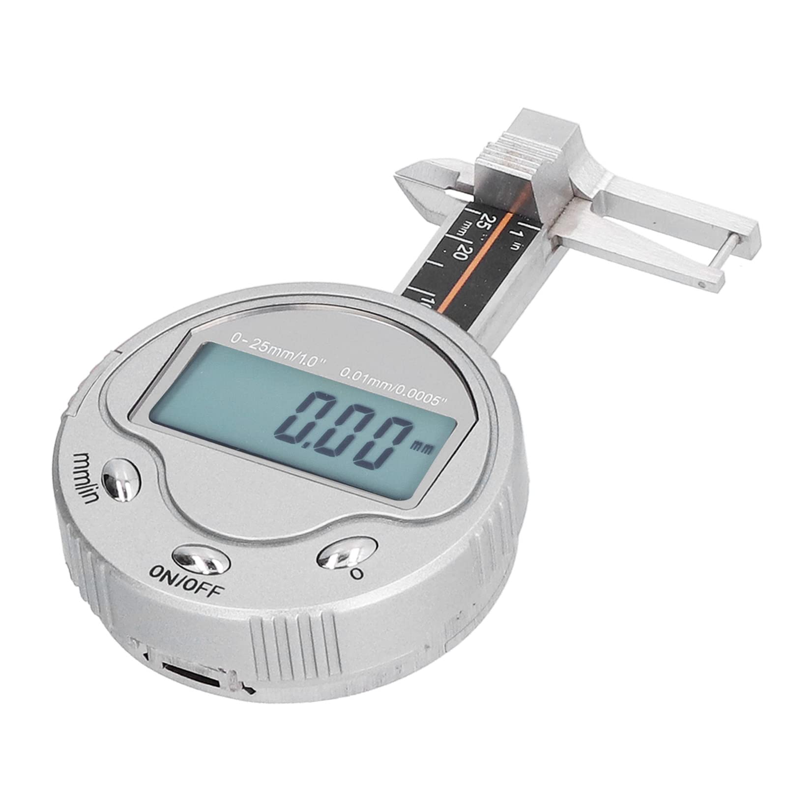 Calibrador de Joyería Digital de Acero Inoxidable, Herramienta de Medición de Alta Precisión para Piezas de Precisión y Piedras Preciosas de 0 a 25 Mm