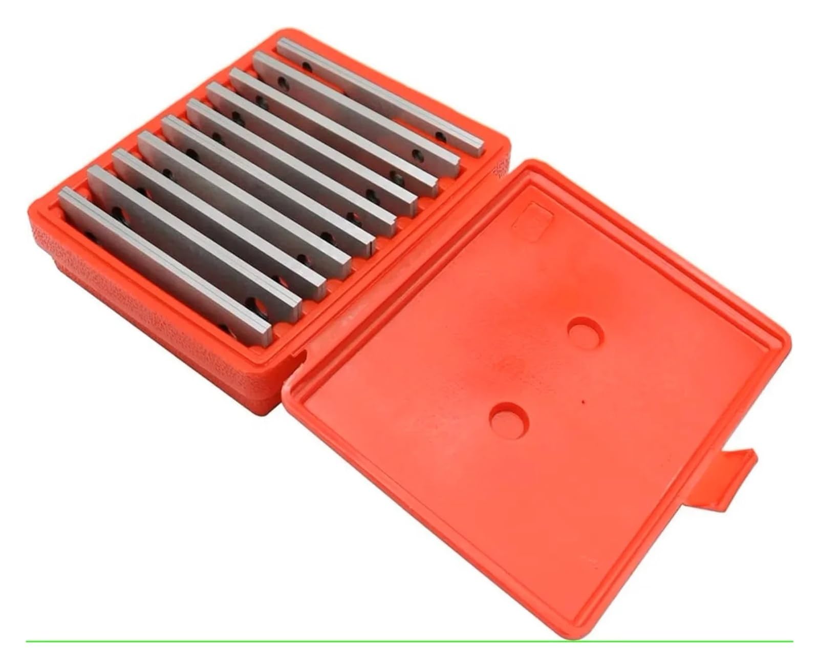 10 par precyzyjnych stalowych cienkich równoległych prętów zestaw 1/8 "/1/32" blok do precyzyjnej obróbki i pomiarów Precyzyjny pomiar(1-32)