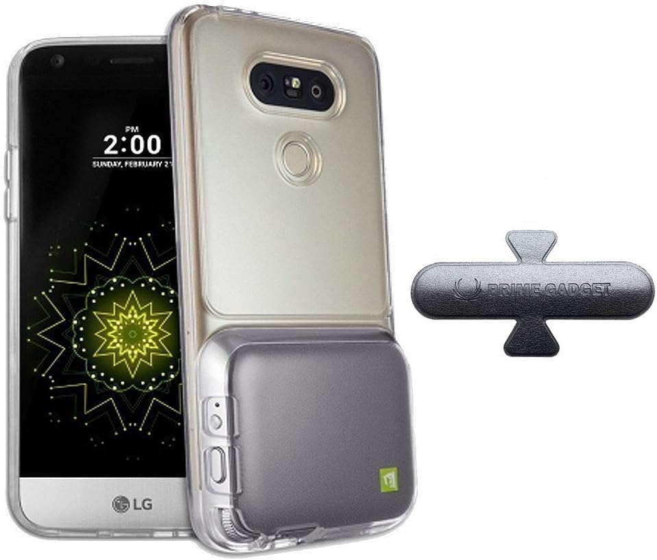LG G5 Cam Plus Transparent Soft TPU Gel Jelly Clear Case Cover for LG G5 H820, H830, H831, H840, H848, H850, H860, VS987, LS992