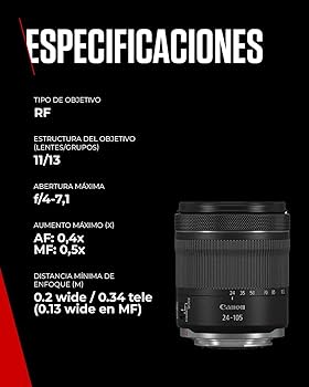 Amazon.com : Canon RF 24-105mm F4-7.1 is STM (4111C002