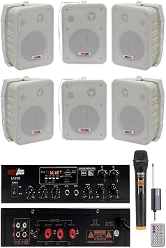 Lastvoice Large Plus Paket-5 Hoparl r ve Anfi Anons Ses Sistemi Seti
