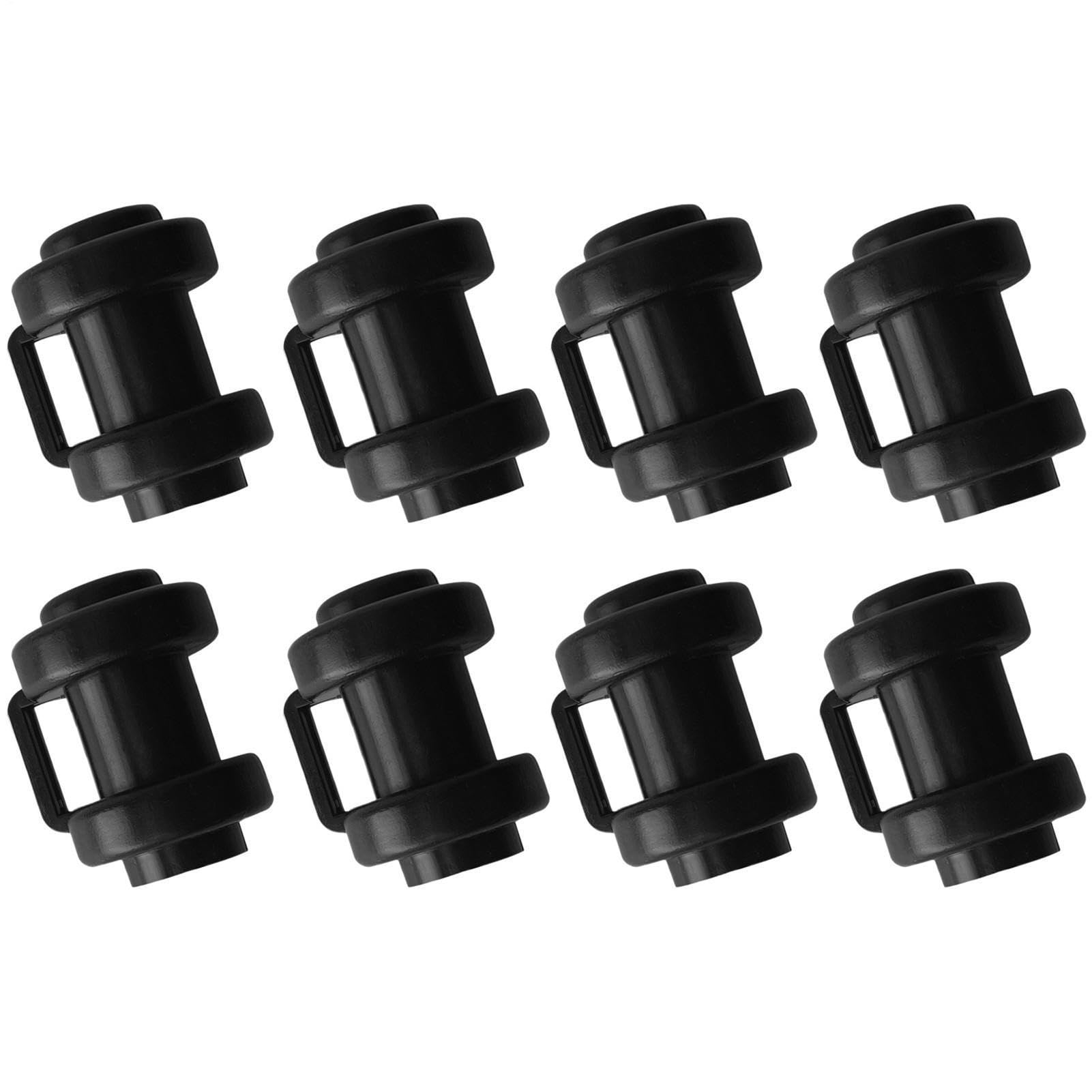 Trampoline Enclosure Pole Caps - Flat Steel Sheet Top Ring System,durable Trampoline Pillar Rod End Caps | Trampolines Parts Replacements For Trampolines Net