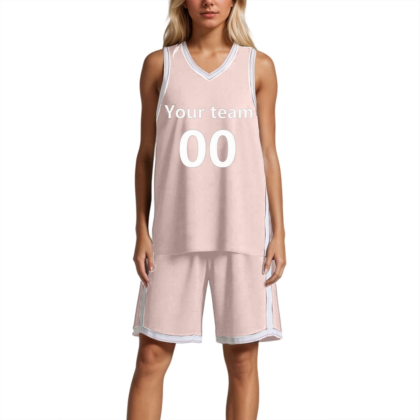 Conjunto Deportivo De 2 Piezas para Mujer Conjunto Deportivo Femenino de Pantalones Cortos y Camiseta para Entrenamiento Versátil en Temporada de Primavera y Otoño