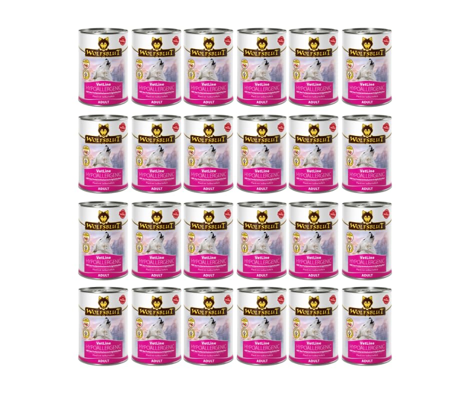 Wolfsblut Vetline | Hundefutter | Sparbundle | Sparpaket (4 x (6x395g), Hypoallergenic)
