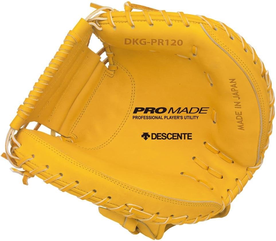Descente (Descente) Rigid Catcher Mitt, Large Orange (X LorG) dkgpr120