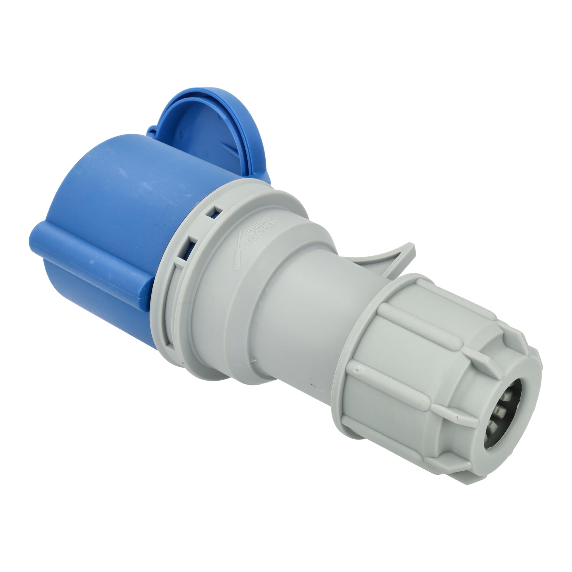 Jandei - Pack connecteur de puissance, prise industrielle 32A 2P+T (3 pôles) 240-415 Vac IP44, mâle aérien + femelle aérienne. Prises industrielles Adaptateur