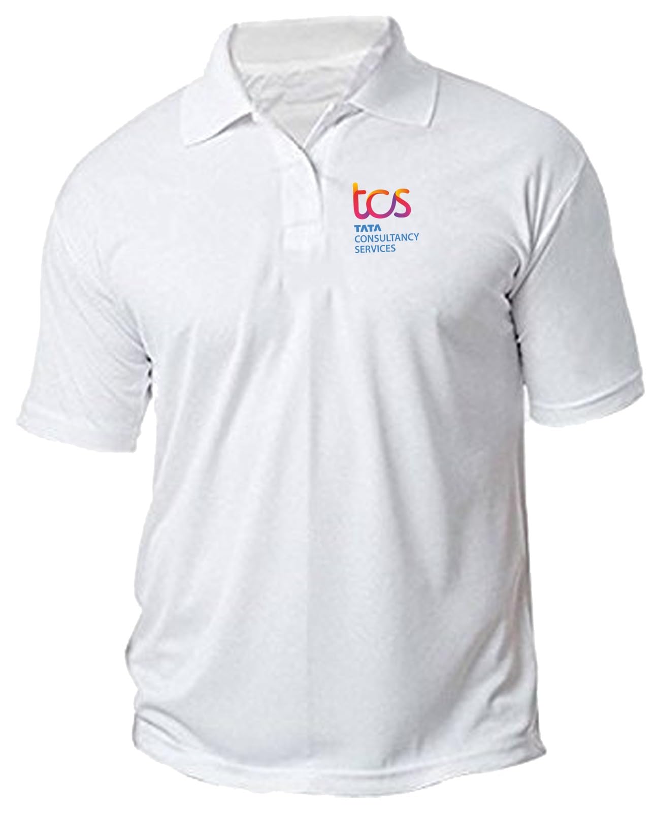 TCS Logo Printed Polo/Collar Half Sleeve T-Shirt for Staff Employee Promotion T Shirt for Men and Women-picture-20