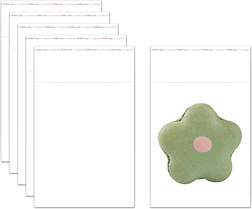 Bolsas de celofán transparentes de 4 x 5 pulgadas, 200 bolsas de celofán resellables autosellantes de 2 mil para panadería, galletas, embalaje,