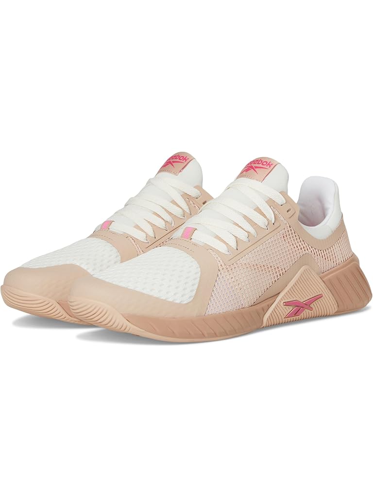 White Reebok Flip Charge