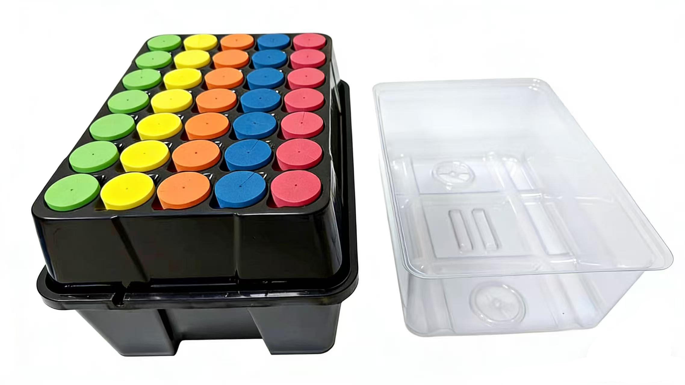 Aeroponic Cloner Machine Cloning Machine 35 Site for Cutting Rooting Germination Kit Using 1.625 inch Neoprene Clone Inserts product thumbnail 3