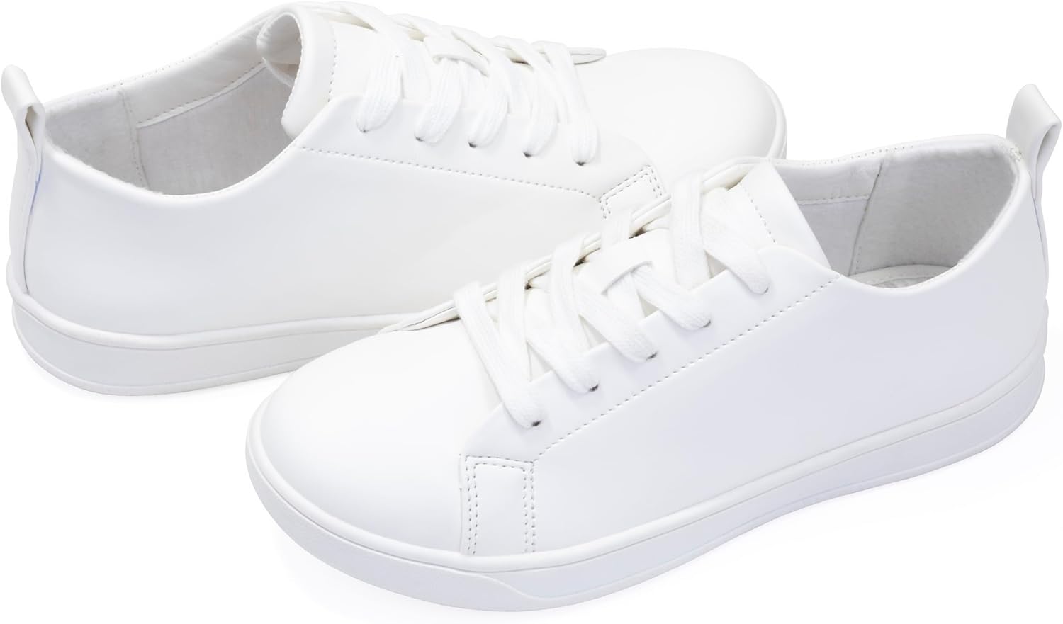 Women's Lace Up Trendy Sneaker Classic Fashion Low Top Walking Shoes - Picture 106 of 109