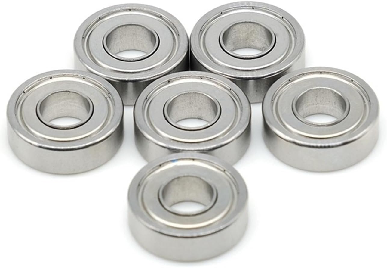 10 PCS S698ZZ Bearings 8x19x6 mm ABEC-7 Stainless Steel Ball Bearings S698-2Z S698-Z