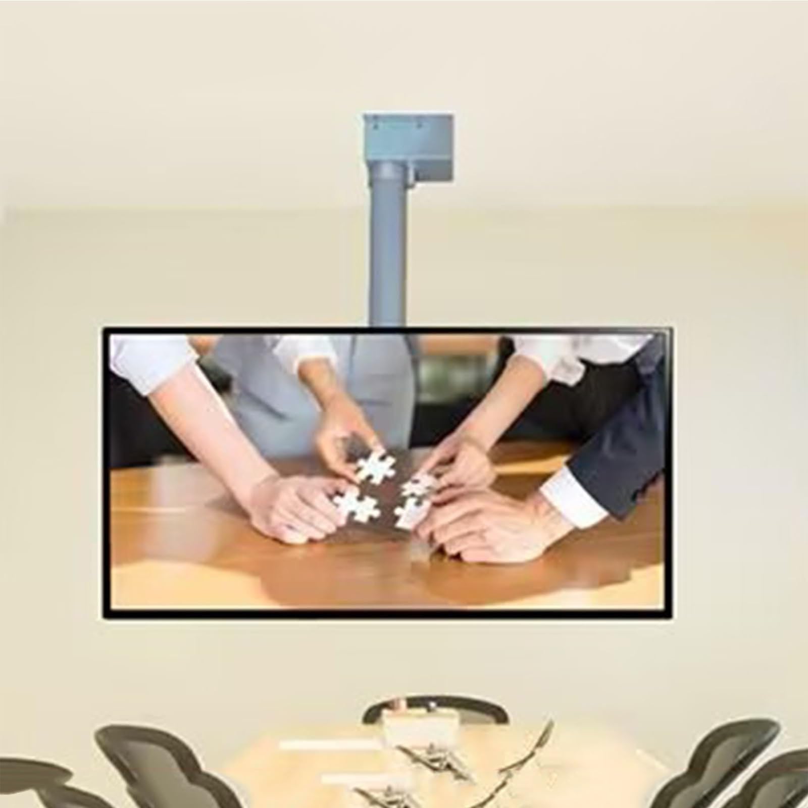 Elevador De Televisión Eléctrica, Soporte De Televisión De Techo Eléctrico, Elevador De Televisión Eléctrica Ajustable De Altura Con Control Remoto, Para Televisores Delgados De 26 - 70 Pulgadas(70cm)