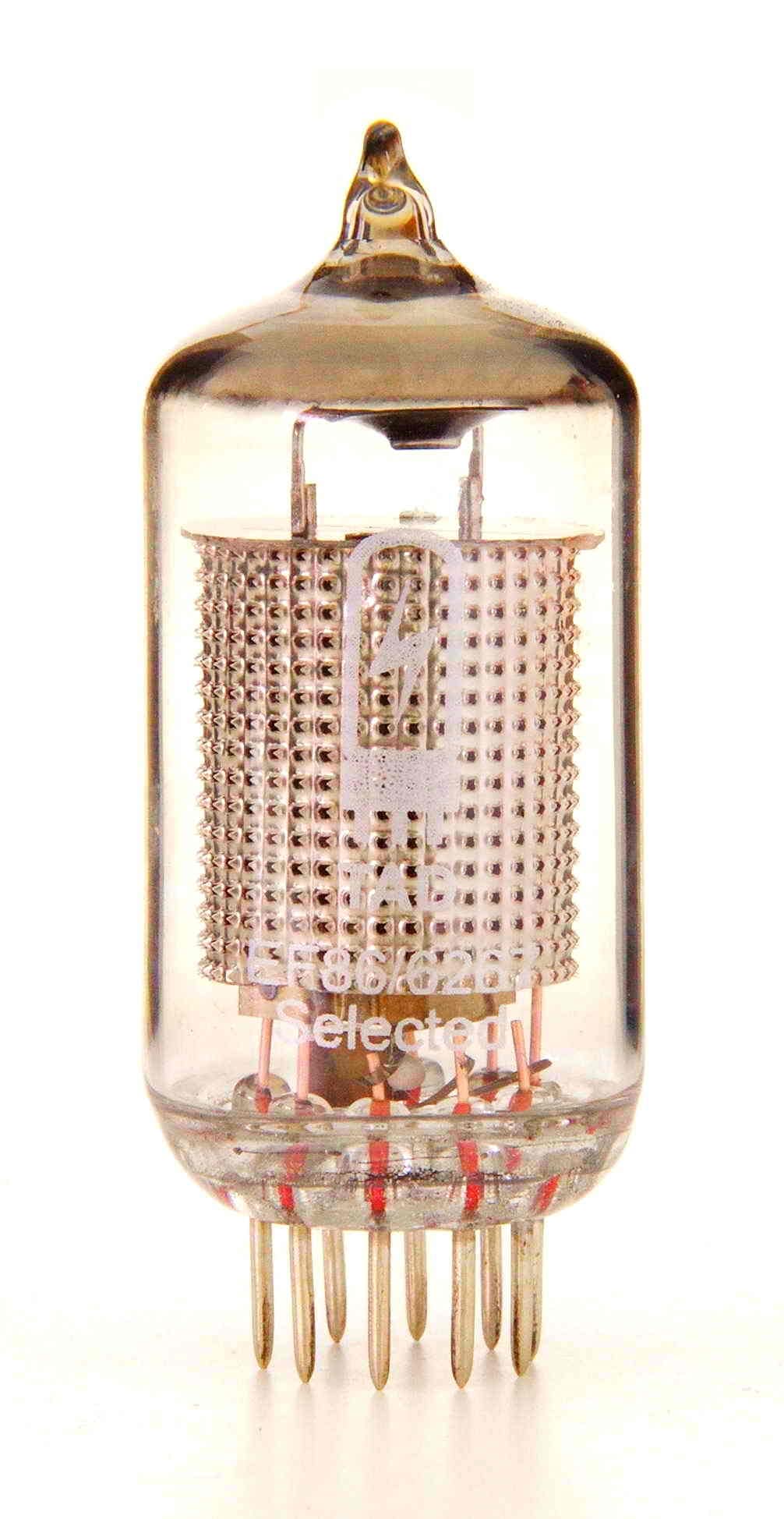 TAD TUBE AMP DOCTOR EF86 6267 EF806 Premium Selected Vanne à vide.