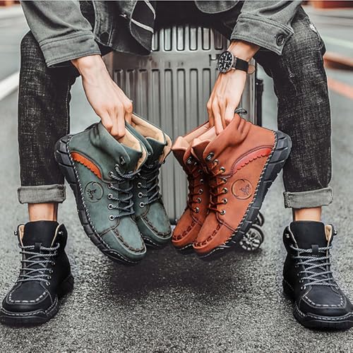 Vilobel Men’s Safety Work Boots – Non Slip Orthopedic Work Shoes with Protective Toe, Waterproof Lightweight2