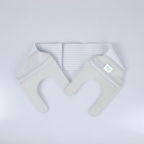 Miniatura 7 de Cinturón de ostomía ajustable para mujeres y hombres, cinturón de soporte de colostomía transpirable para ileostomía, suministros de ostomía (XL