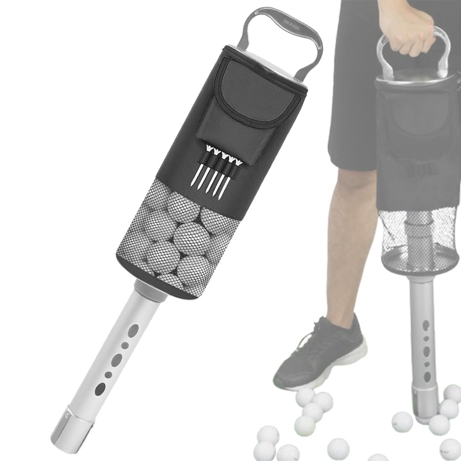 Colector de pelotas de golf, tubo para pelotas de golf