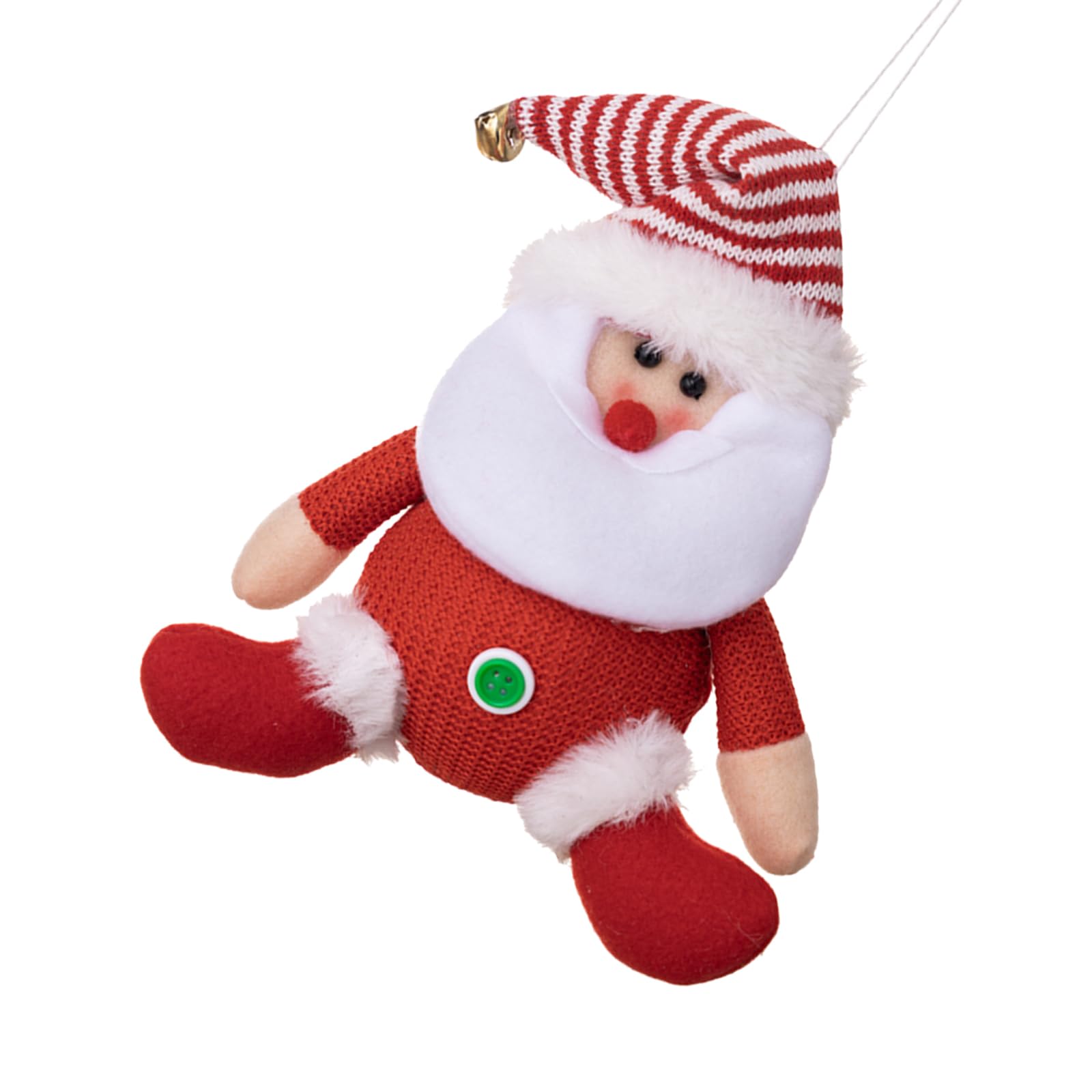 KAQNTUD Santa Claus Pendant for Holidays Party Decorations Reindeer Hanging Ornament Christmas Tree Ornament Desktop Santa Christmas Tree Decoration for Outdoor/Indoor Party Holiday