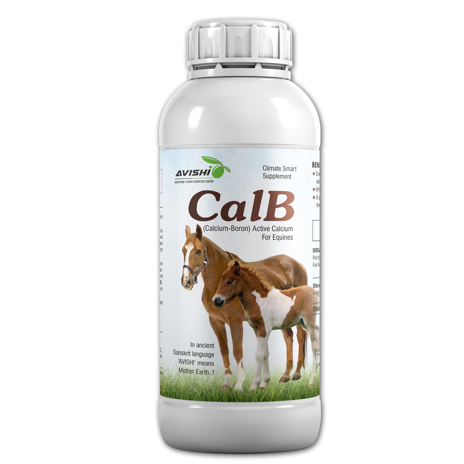 Avishi CalB (Calcium & Boron) Active Duo for Horses (250Ml.) | Boron Complex