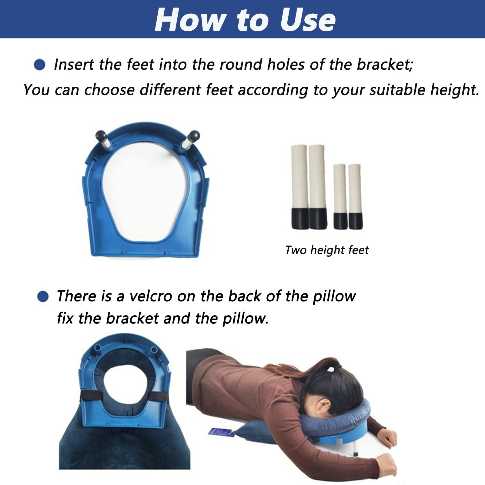 Amazon｜ヘッド/ショルダーサポート枕 ダウンピロー眼科手術網膜横臥