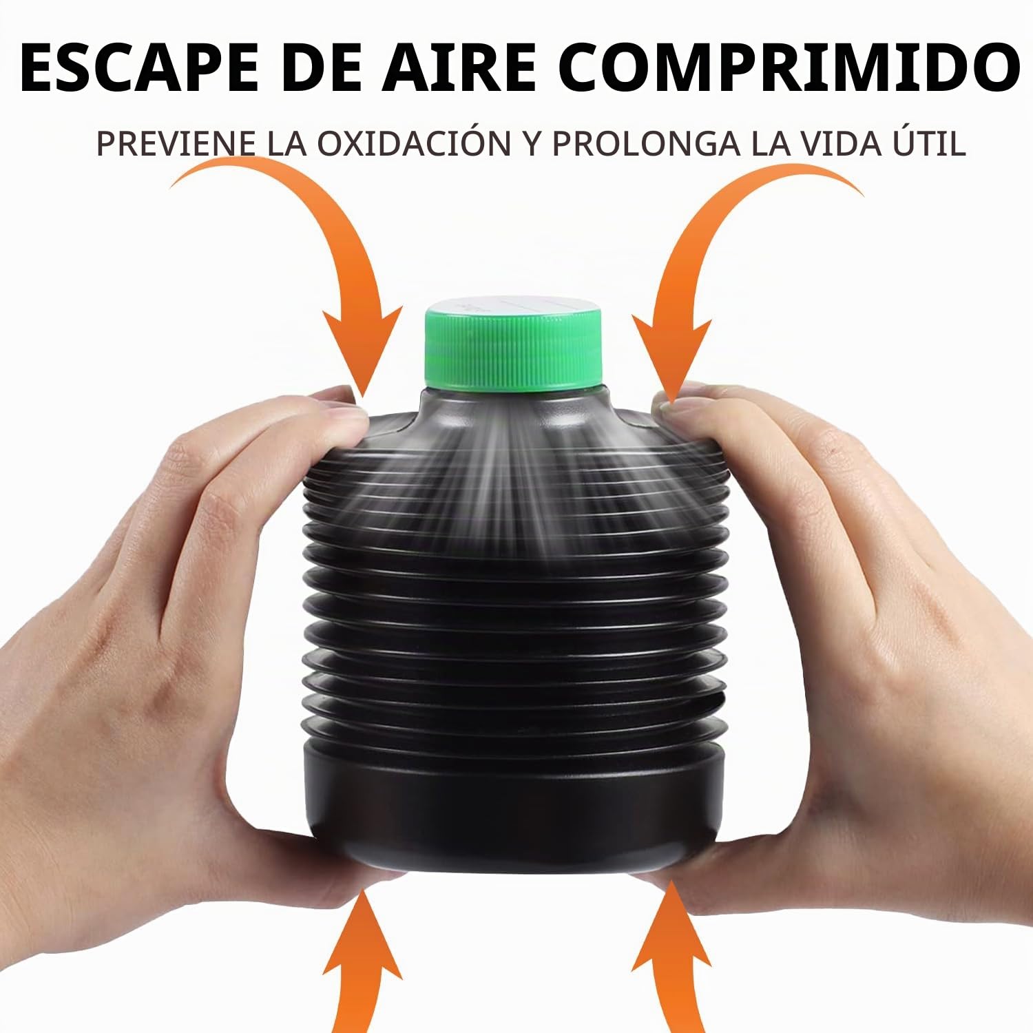 eTone 3 botellas plegables de almacenamiento de productos químicos para cuarto oscuro de 1000 ml, contenedor de líquido plegable, equipo de procesamiento de fotos, almacenamiento antioxidante