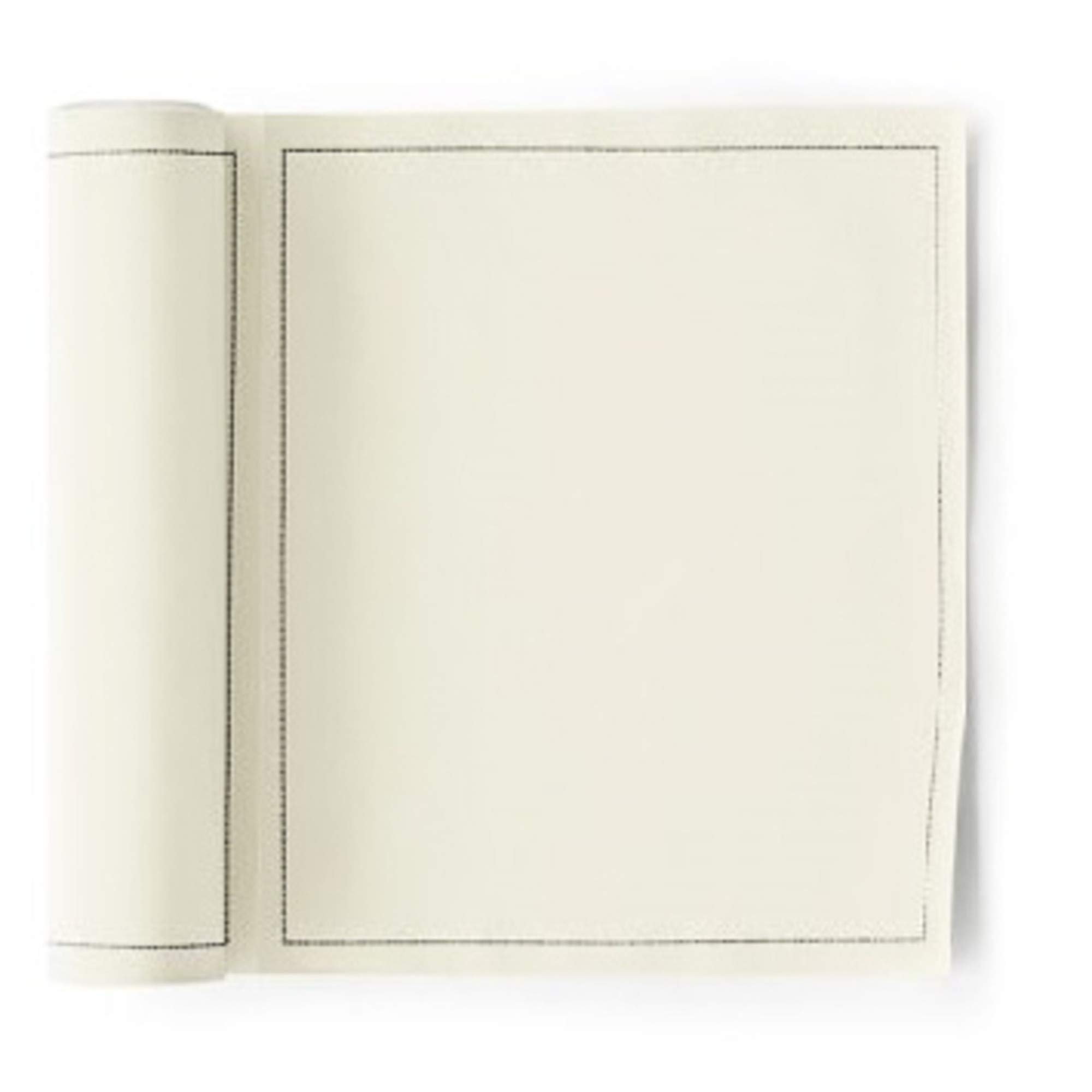 MY DRAP Cotton Luncheon Napkin - 7.9 x 7.9 in - 25 units per roll - Ecru