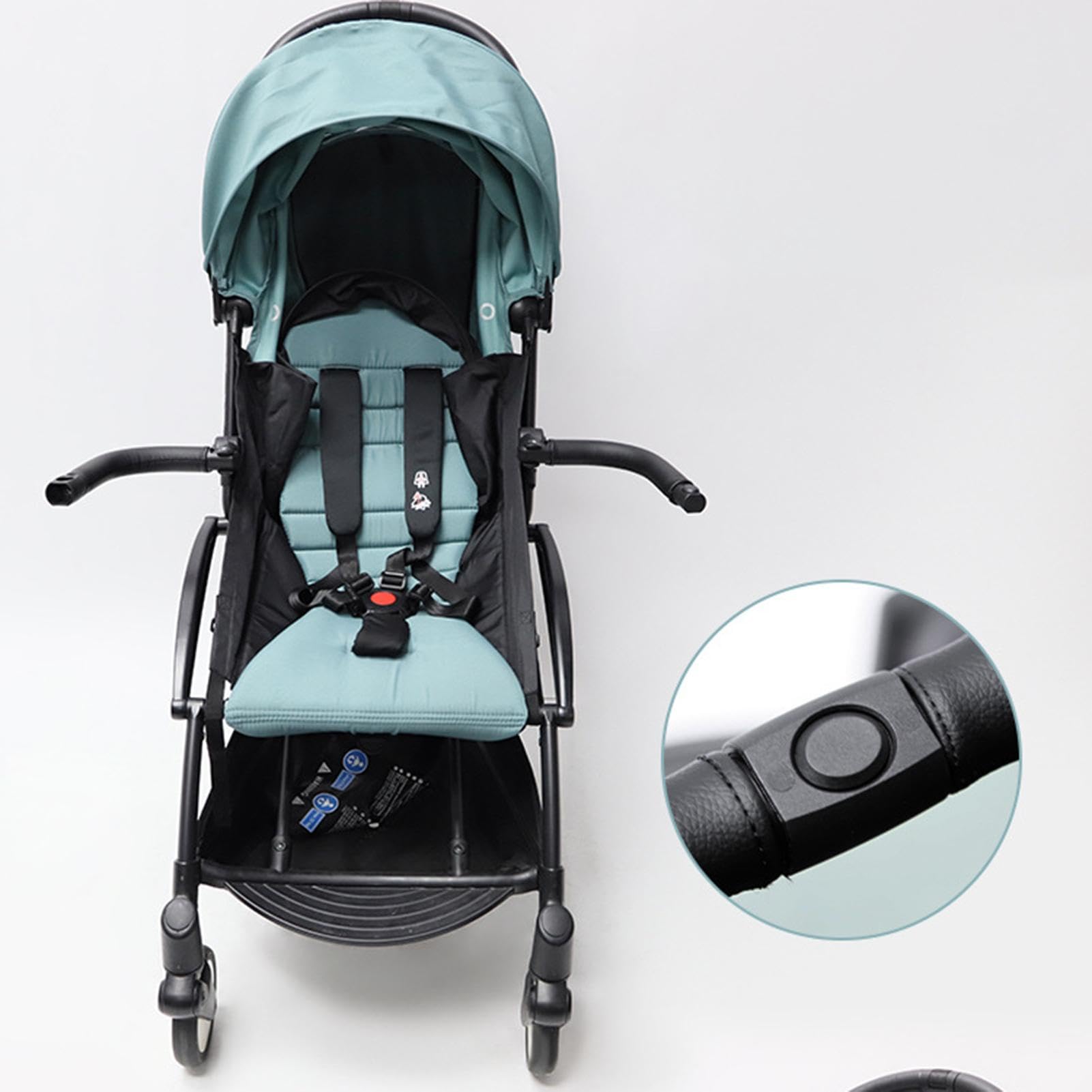 Kinderwagen-Armlehne, verstellbarer Winkel, Stoßstange für Kinderwagen, Lenker-Zubehör, Querstange für Kinderwagen, bequemer Kinderwagengriff, vielseitiges Kinderwagen-Zubehör