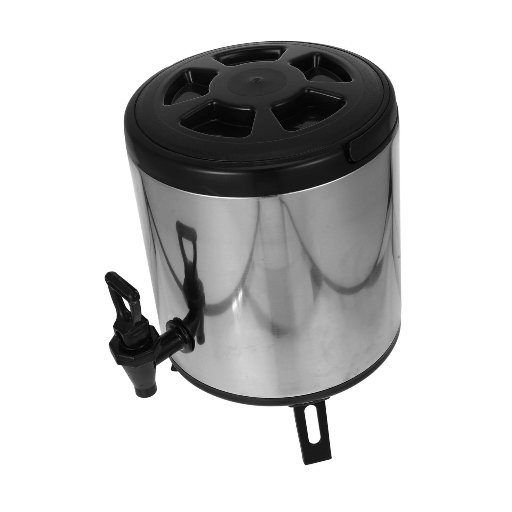 Hohopeti Dispensador de Bebidas Aislado Acero Inoxidable Doble Capa para Bebidas Calientes y Frías Servidor Térmico Profesional para Catering y Eventos