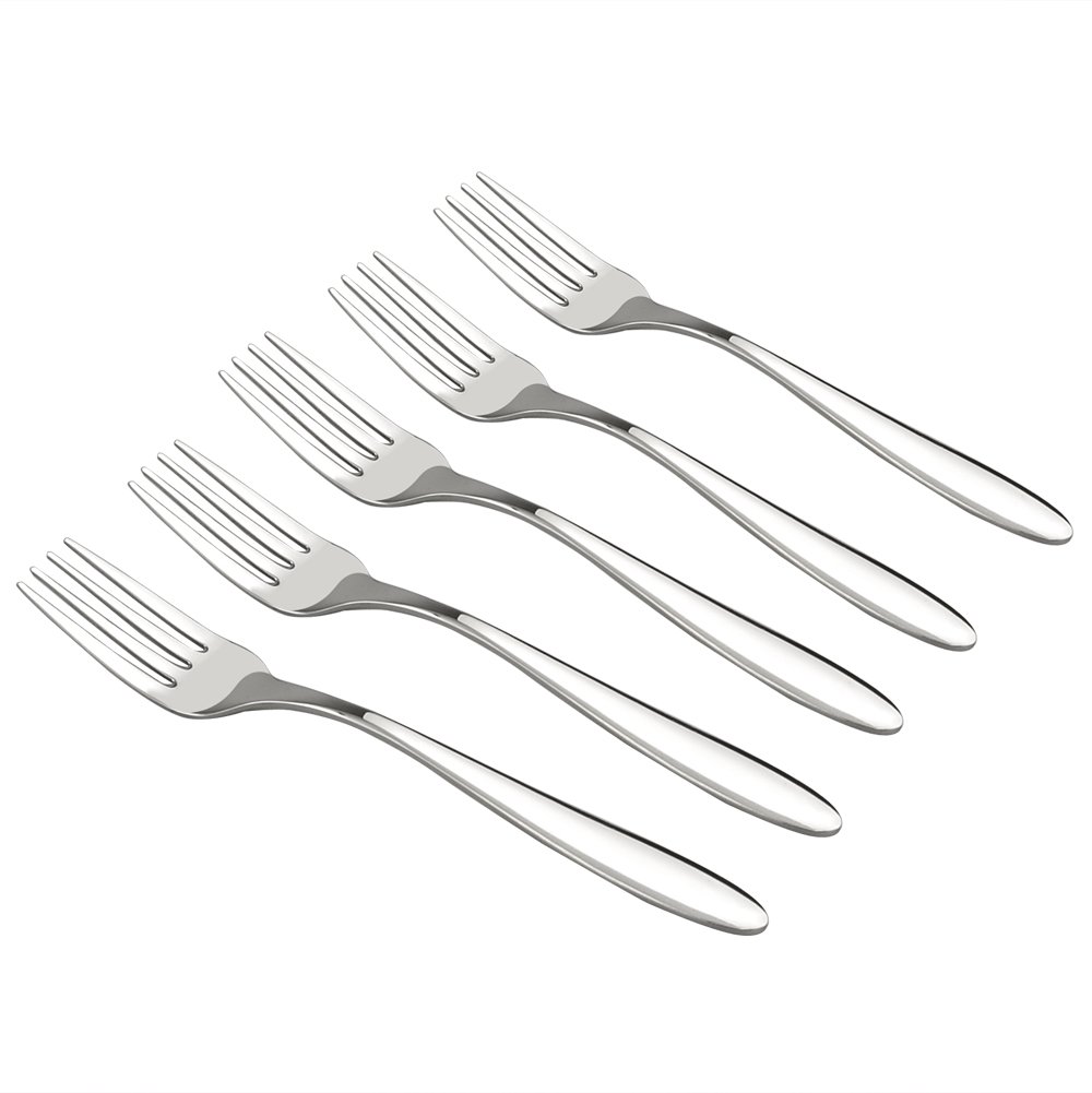 Ramddy Stainless Steel Salad Forks - 12 Pack -5